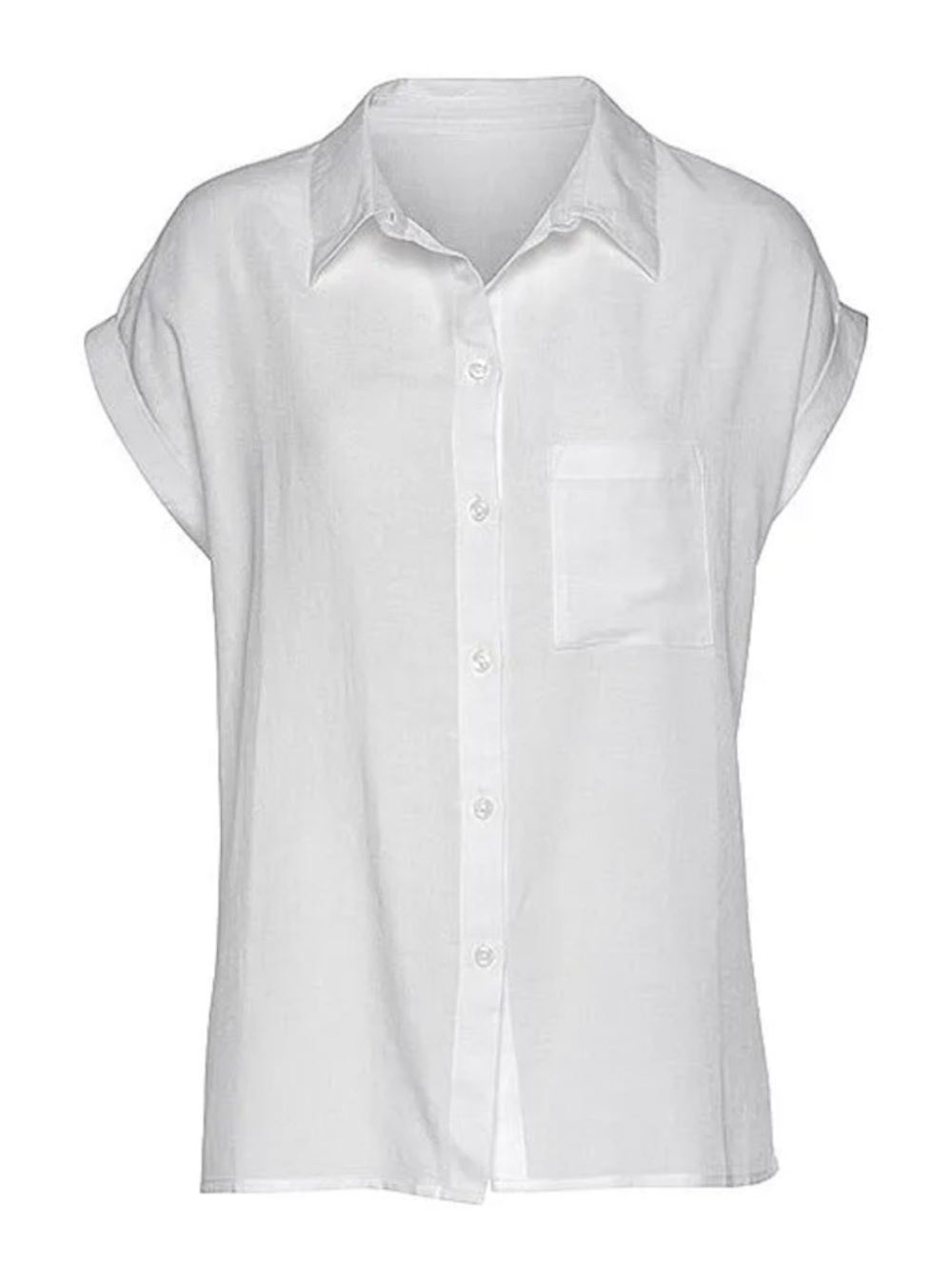 Lascana 🤍 short sleeve button up top